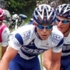 Kim Kirchen leads the peloton in the 4th stage of the Tour de Suisse 2004